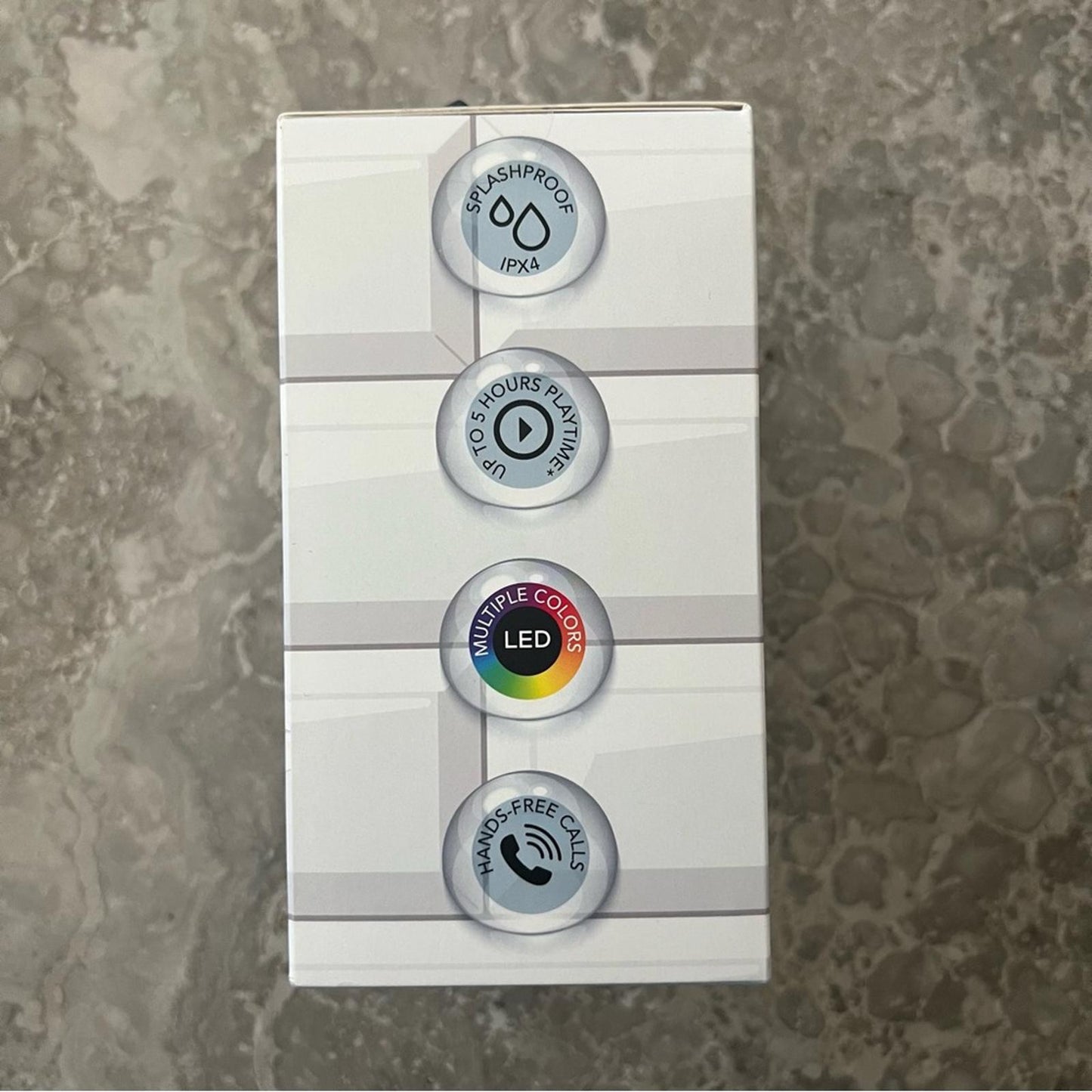 iJoy LED Suction Shower Speaker, New in Box