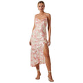ASTR the Label Women's Gaia Dress, Pink Burn Out Size S New w/Tag