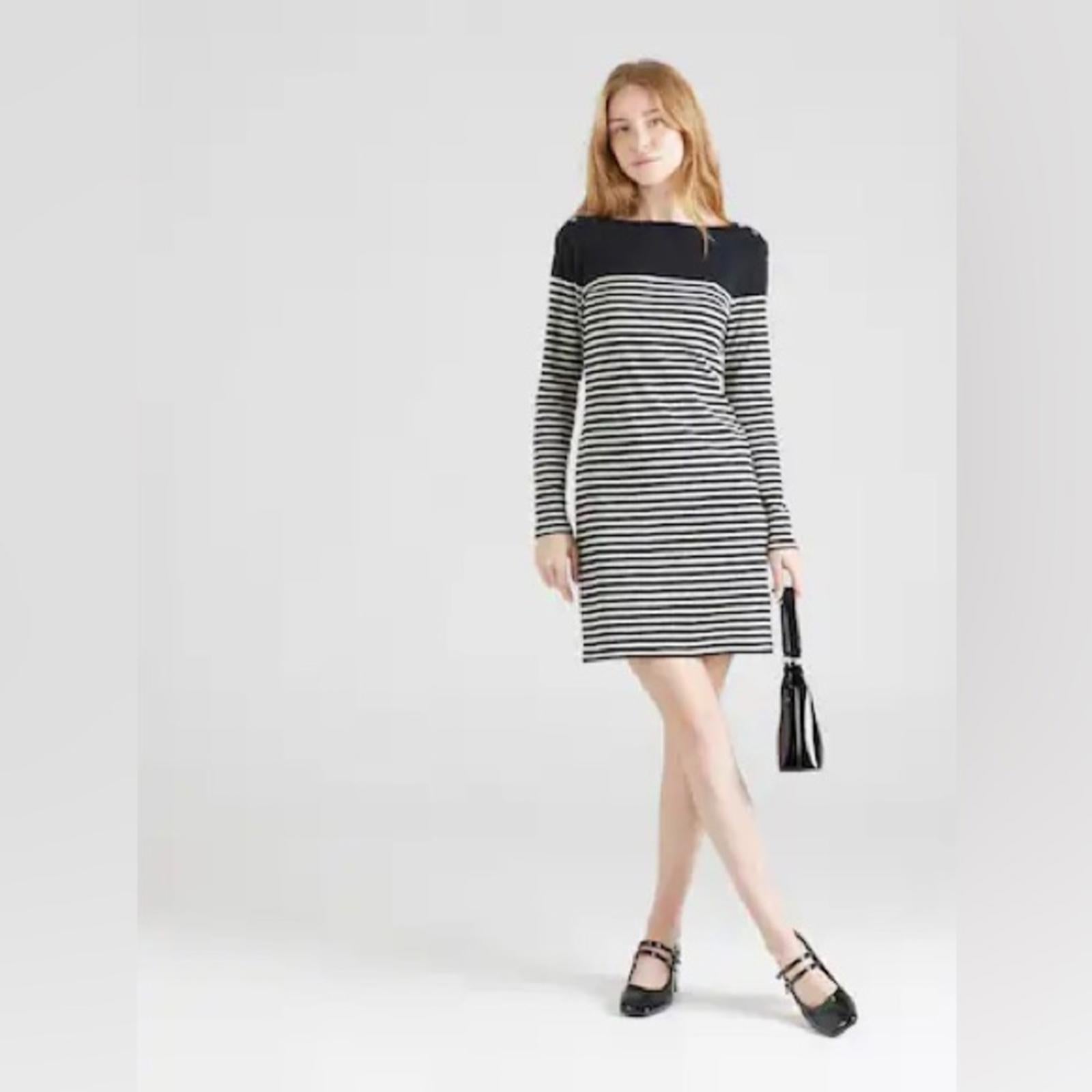 Lauren Ralph Lauren Cotton Striped Dress, Size L Retail $135 EXCELLENT!