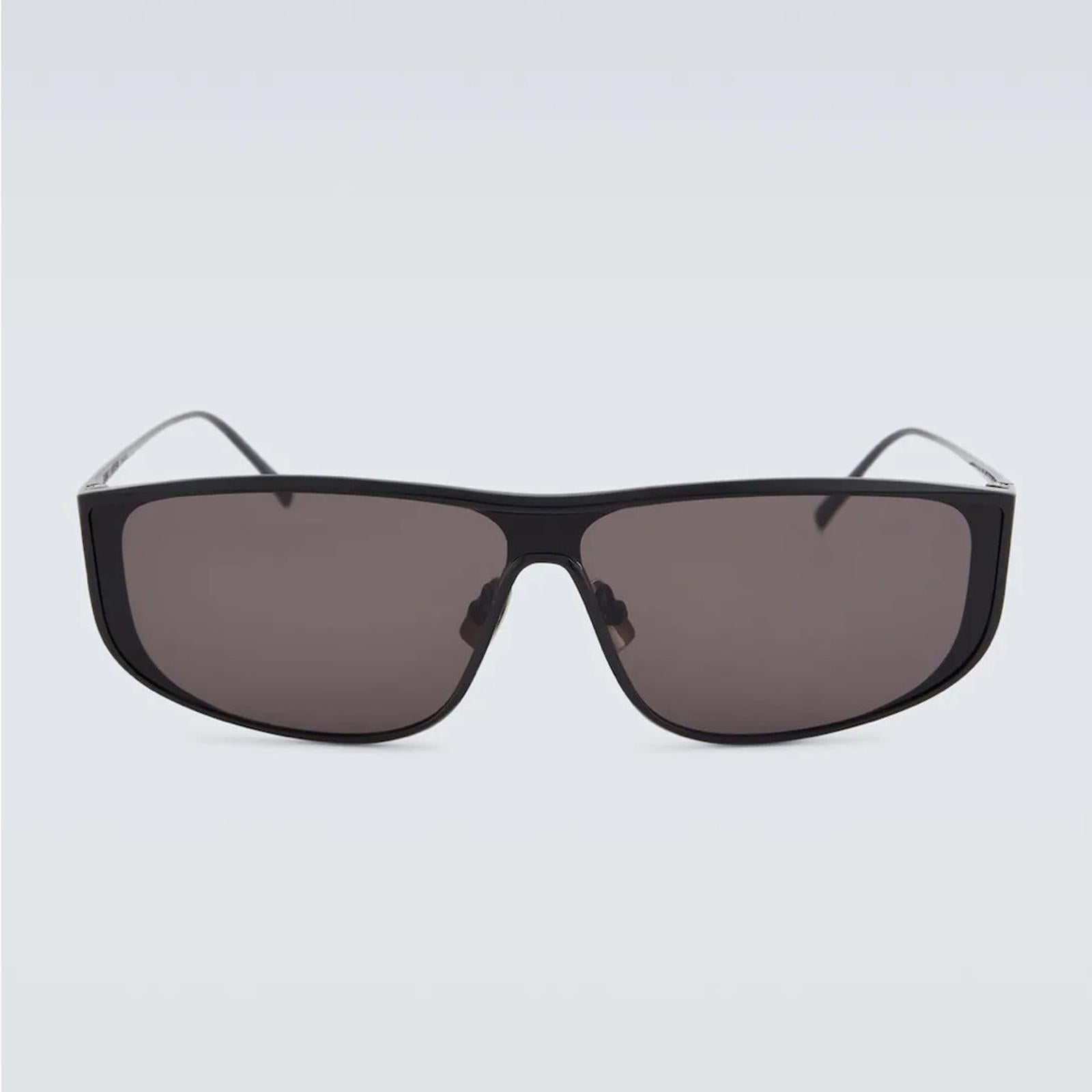 Saint Laurent 605 Luna Rectangular Sunglasses -002 99 S NEW w/Tag $740