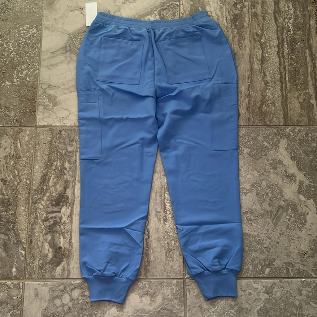 Dolan Hope 10-Pocket Scrub Jogger Pant in Ciel Blue, Size M New w/Tag