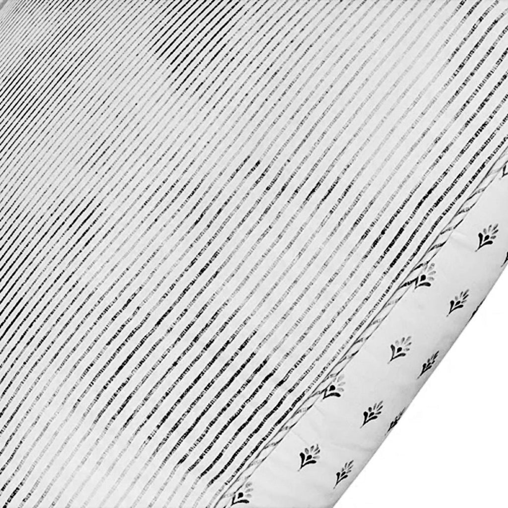 2 Sky Scallop Reversible Euro Shams in White & Grey New w/Tag