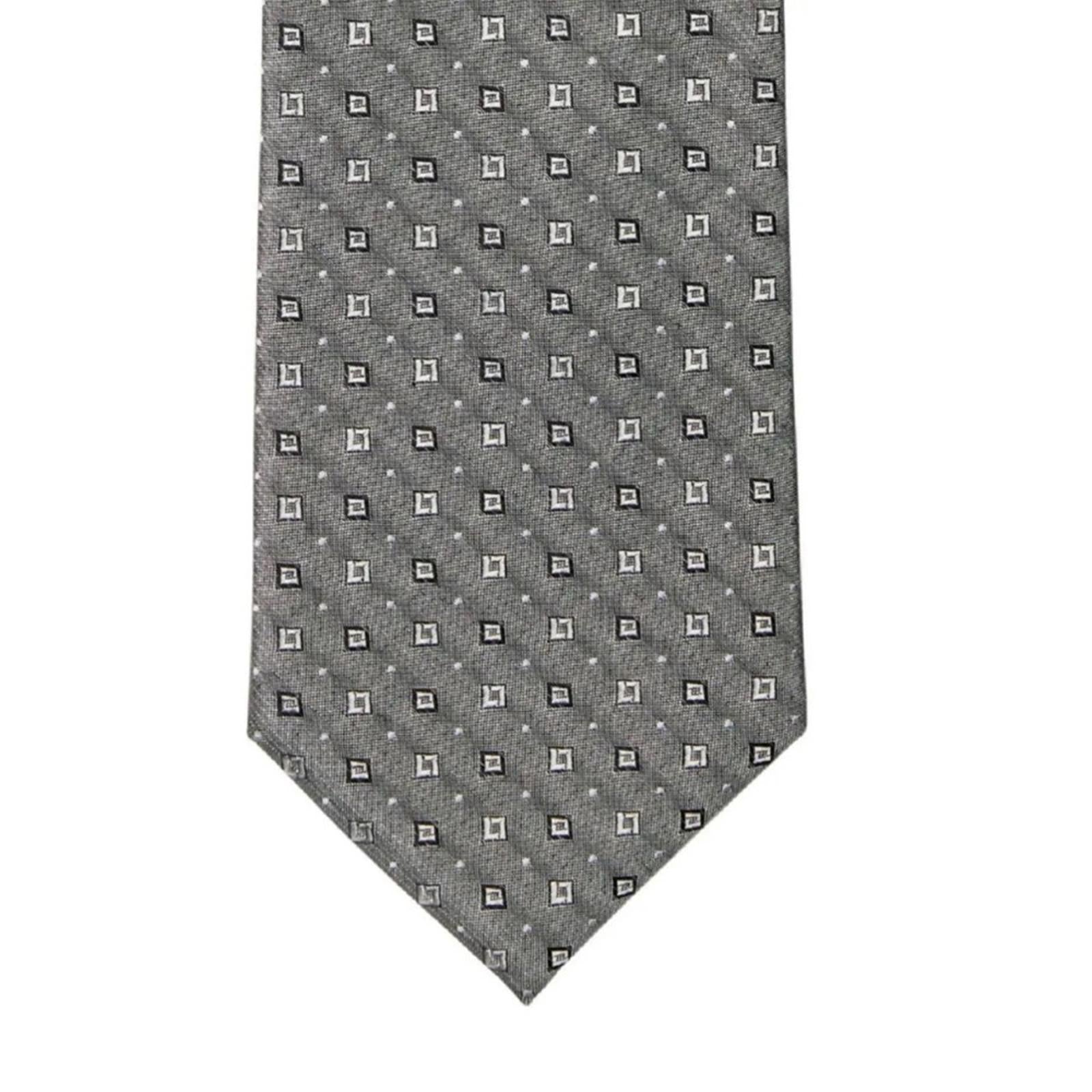 Calvin Klein Men's Slim Chambray Square Neat Tie, NEW