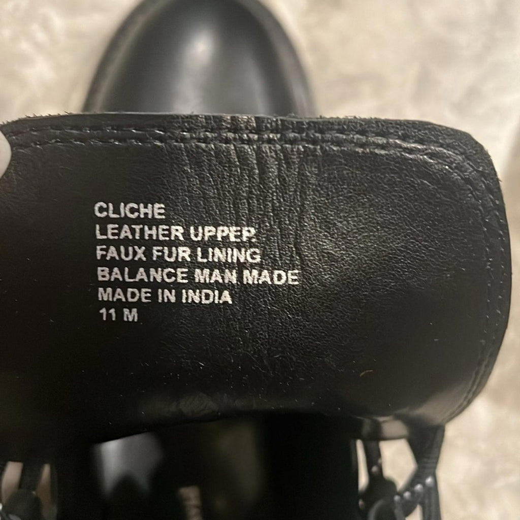 Charles David Cliche Hiking Booties in Black, Size 11 New in Box Retail $229
