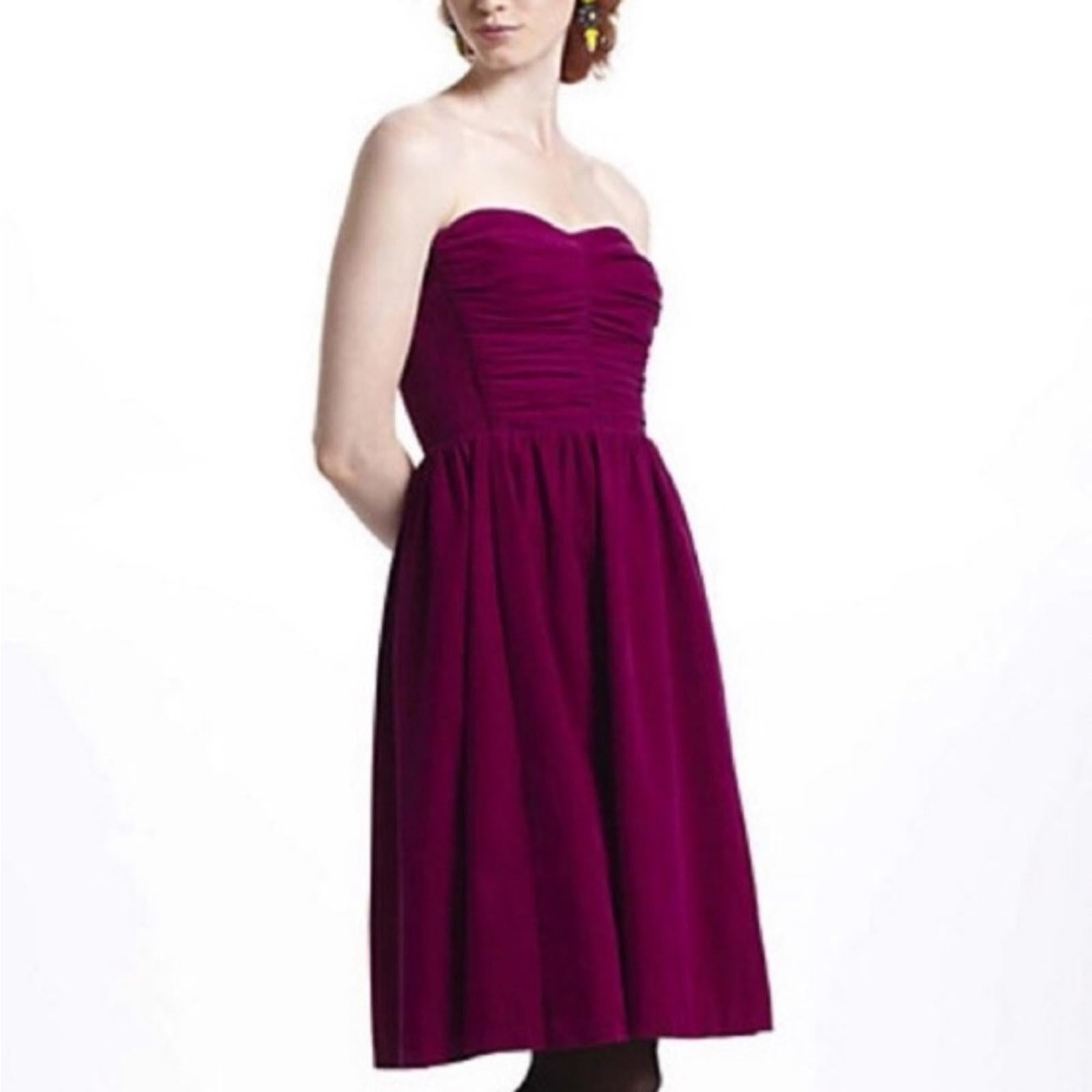 Anthropologie’s HD in Paris Bustier Dress, Purple Size EU34, US2 (Excellent)