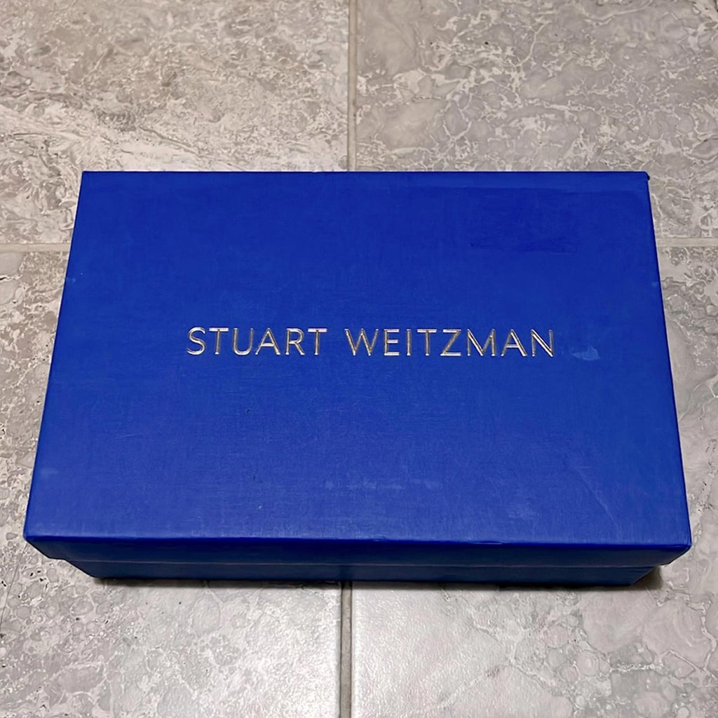 Stuart Weitzman Stuart Concealed-Wedge Sock Bootie Cashmere Stretch, NWT, Size 8