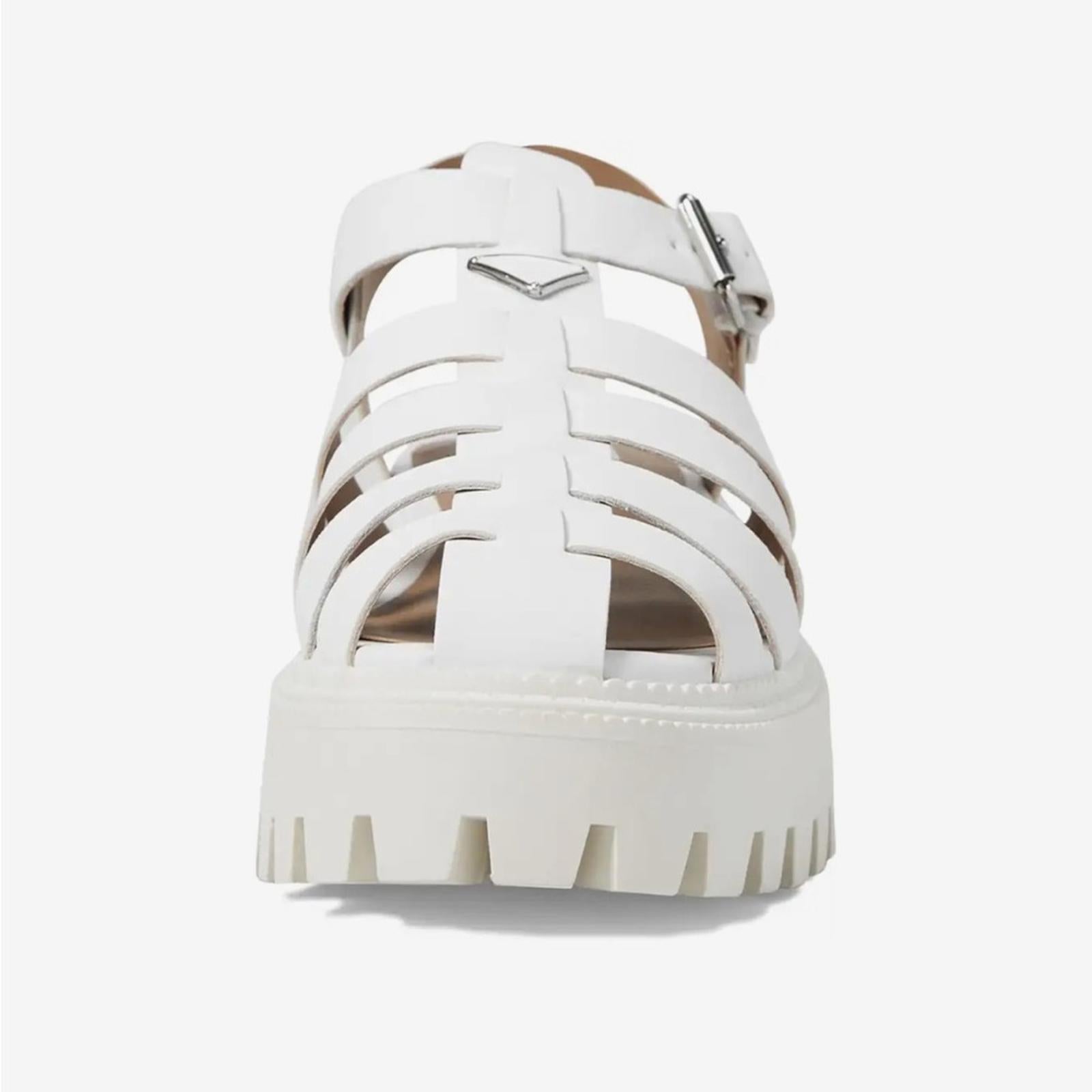 DV by Dolce Vita Loera Platform Sandals in White, Size 9.5 NEW w/o Box
