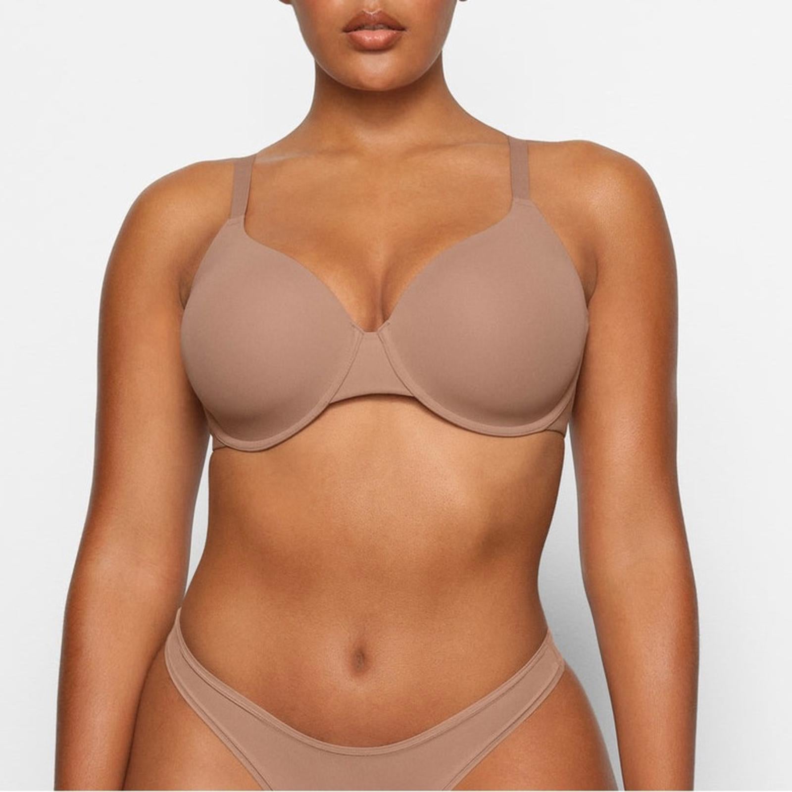 SKIMS Sienna Fits Everybody T-Shirt Bra, Plus Size 44D New w/o Tag