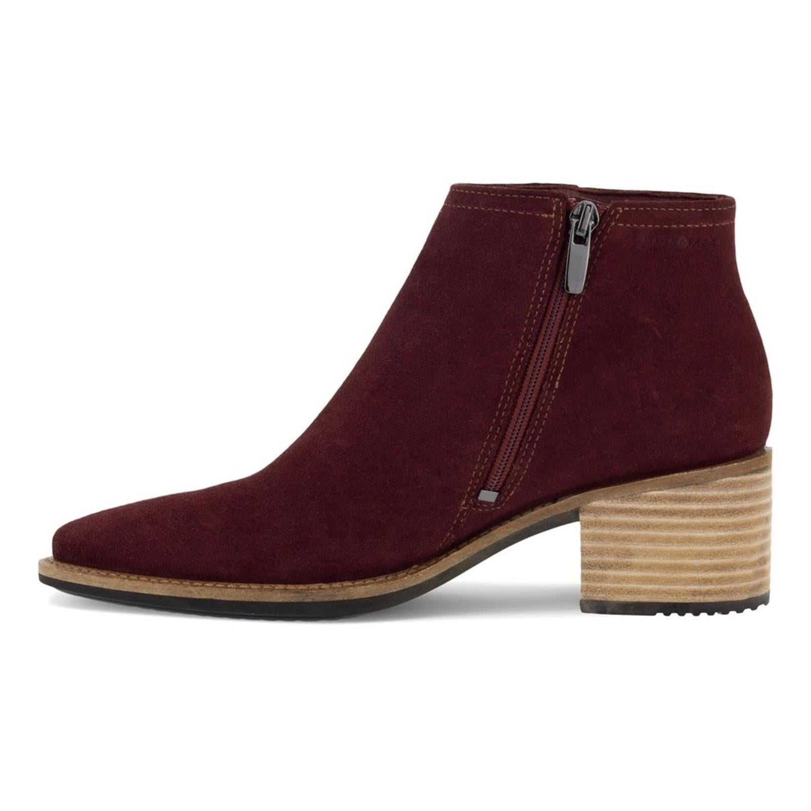 Ecco Shape 35 Sartorelle Water Repellent Ankle Booties Suede Size 37 US6-6.5 NEW