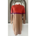 LUSSO 100% Cashmere Mock Neck Sweater Dress Size XL New w/Tag