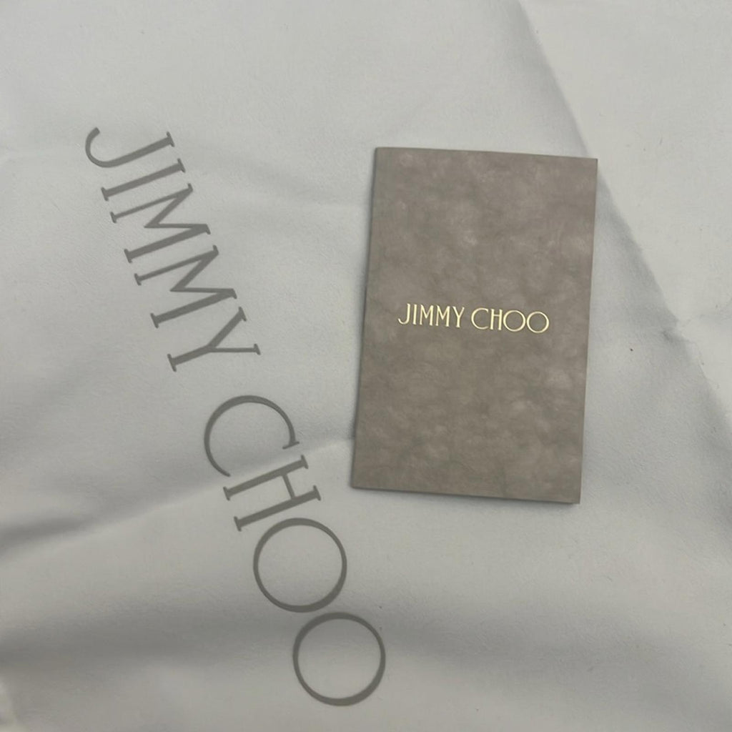Jimmy Choo Meira 85 Embellished High Heel Sandals, Size 39.5 NEW in Box