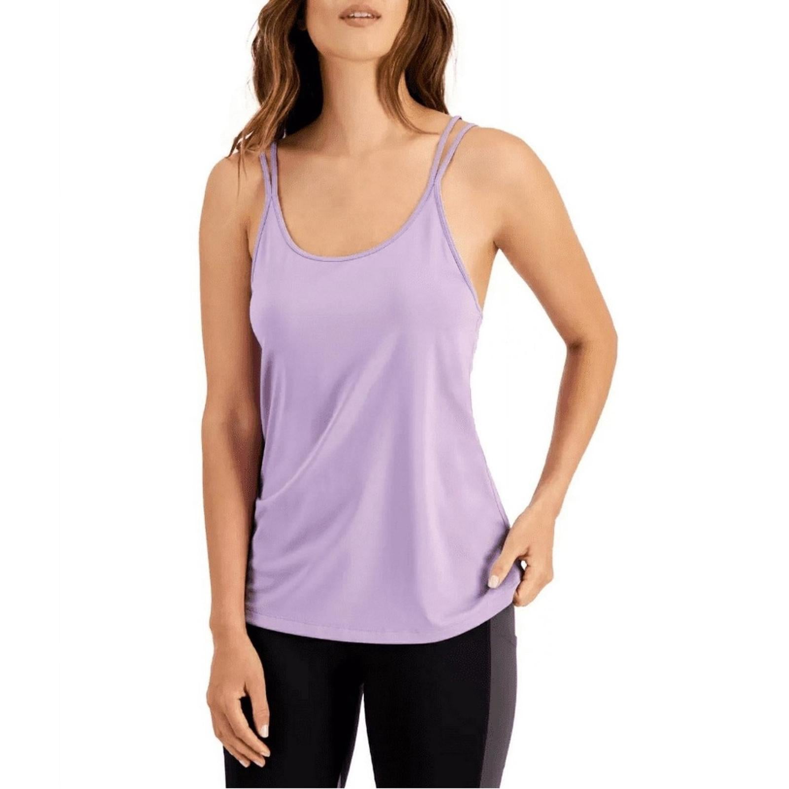 ID-Ideology Solid Strappy-Back Techy Knit Tank, Rhapsody, Size XX-Large NWT
