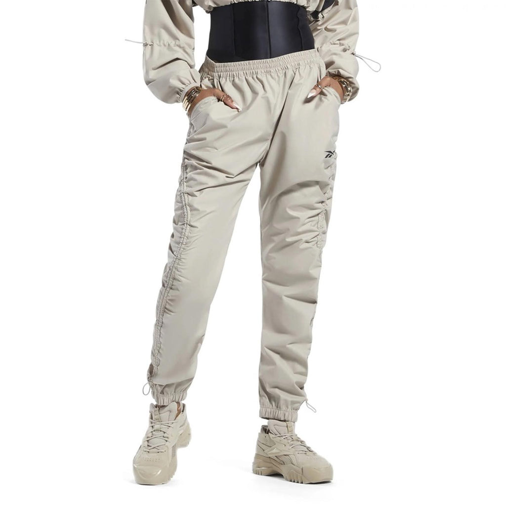 Reebok x Cardi B. Modern Beige Straight-Leg Pants, Plus Size 2X New w/Tag