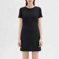 Theory Sheath Dress in Black Good Woo Size 4 EXCELLENT! Retail $245