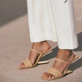 Cult Gaia BLACK Rene Cut-Out Heel Sandals, EU38 x Revolve New in Box +DustBag