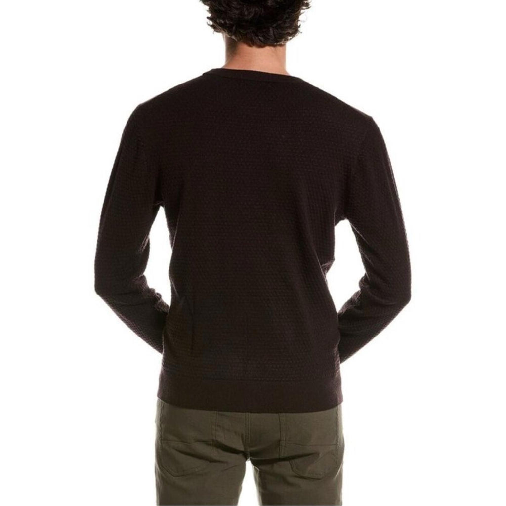 Slate & Stone Textured Weave Crewneck Men's Sweater in Navy, NWT, Size S