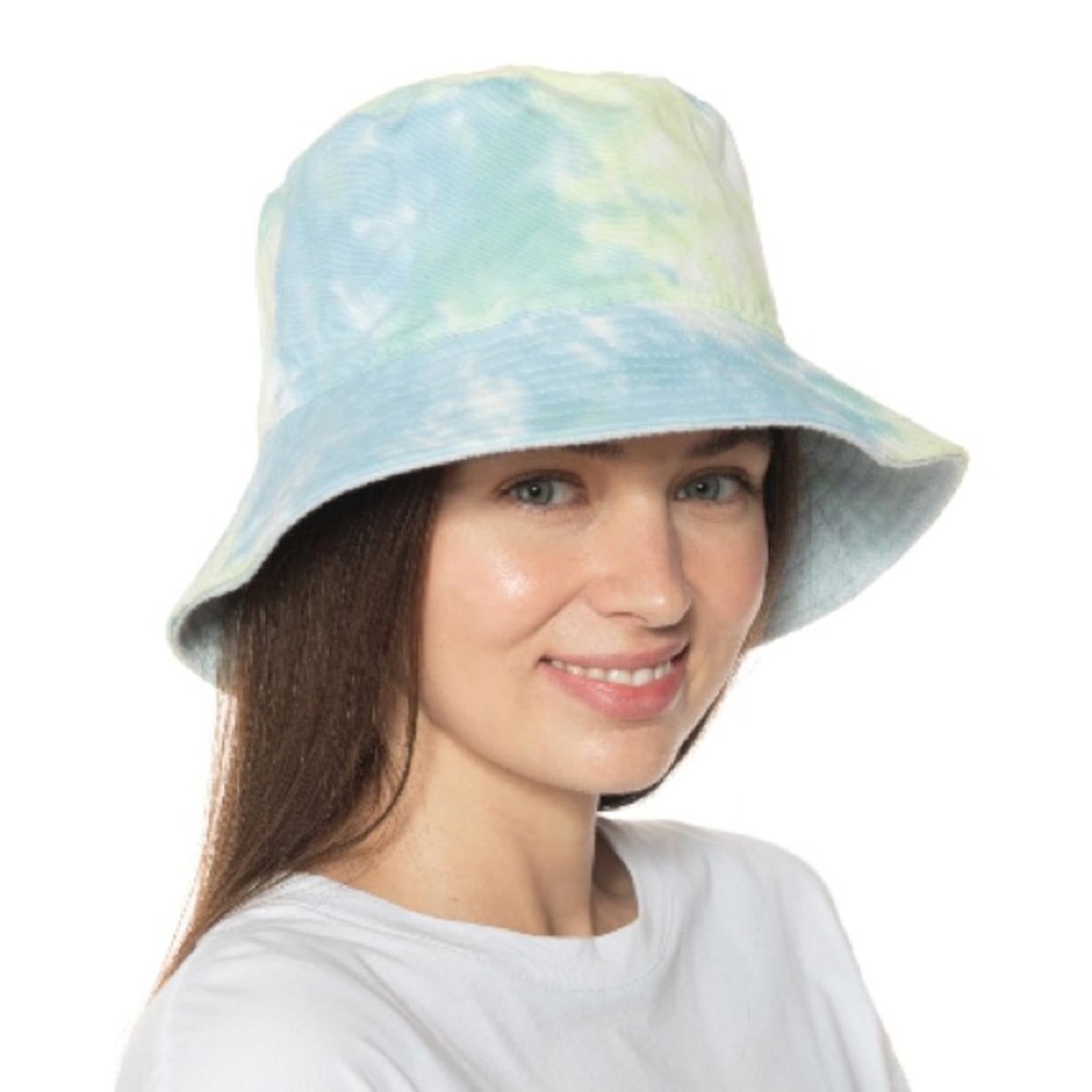 NWT Jenni Reversible Tie Dye Terry Cloth Hat, One Size New w/Tag $39.99