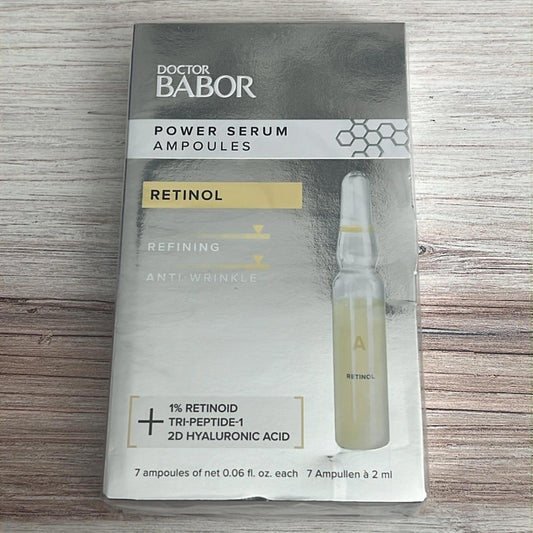 BABOR 7 Retinol A Power Serum Ampoules - NEW in BOX & Sealed