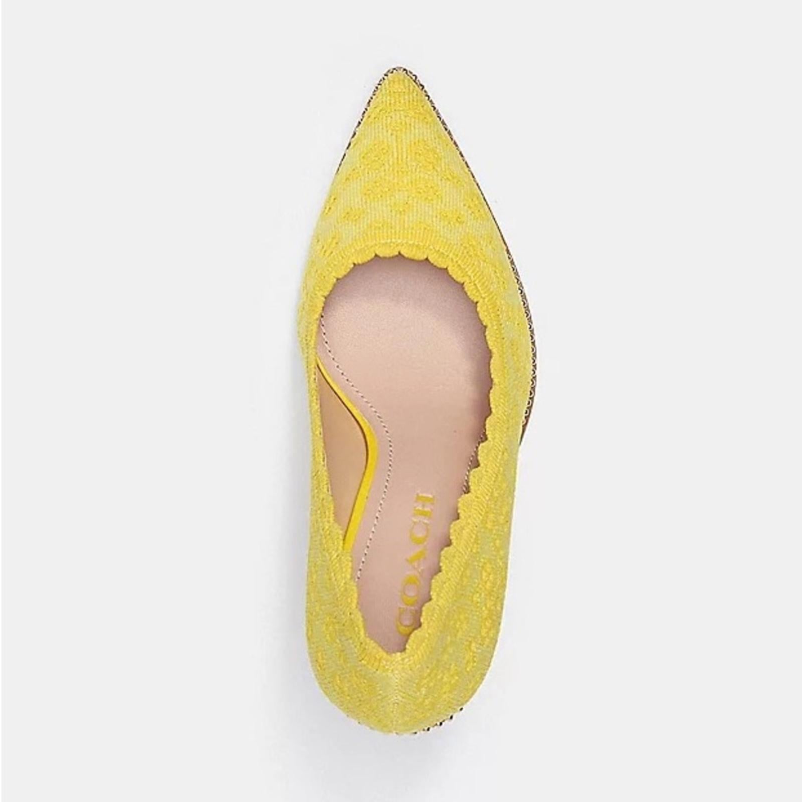 Coach Waverly Knit Buttercup Pumps, Size 8.5, New in Box (SOLD OUT)