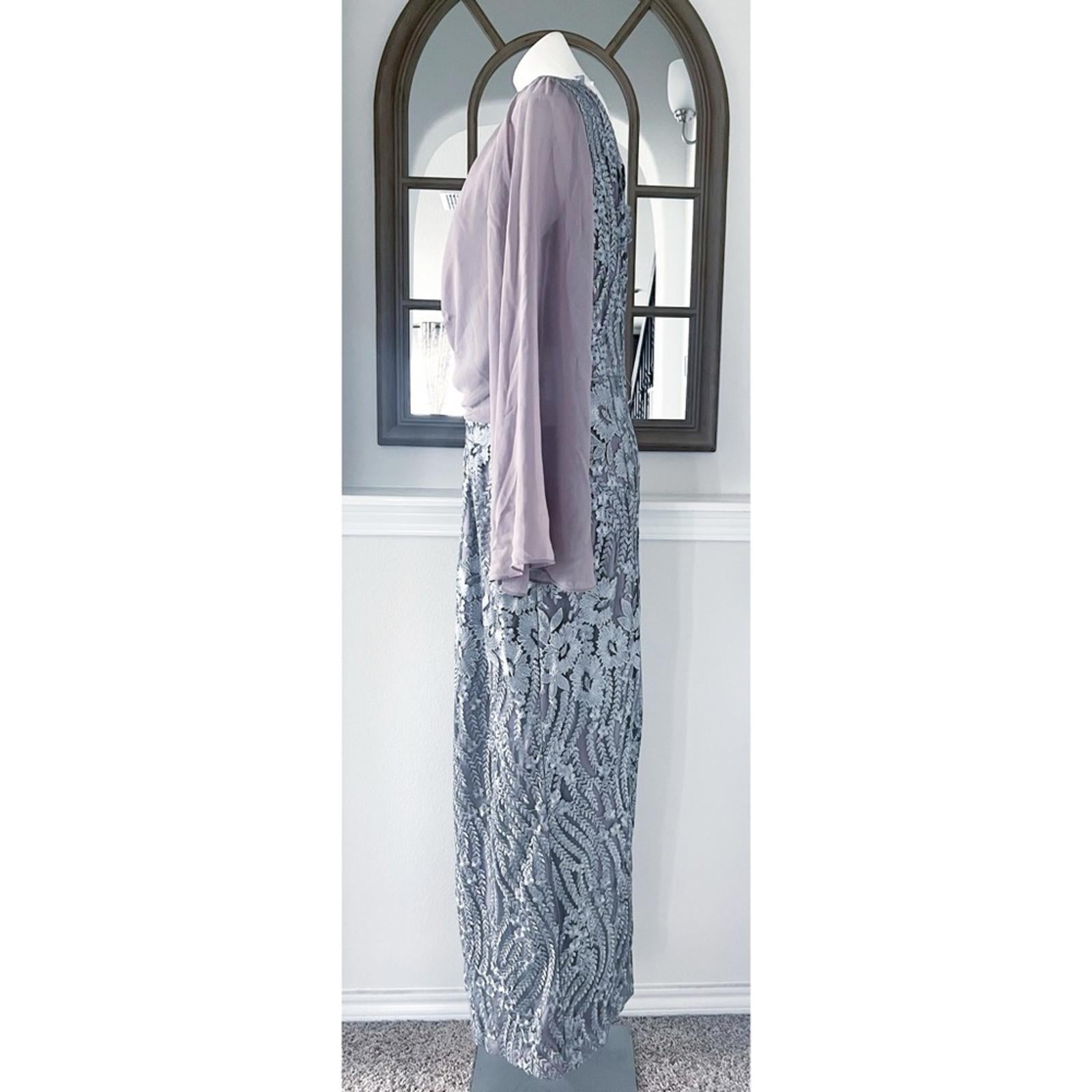 JS Collections Amari One Shoulder Twist Gown, Size 14 with Tag, Retail $348
