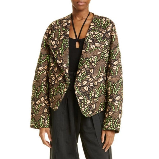 A.L.C. Emory Quilted Jacket in Brown, Size XL New with Tag, Retail $595