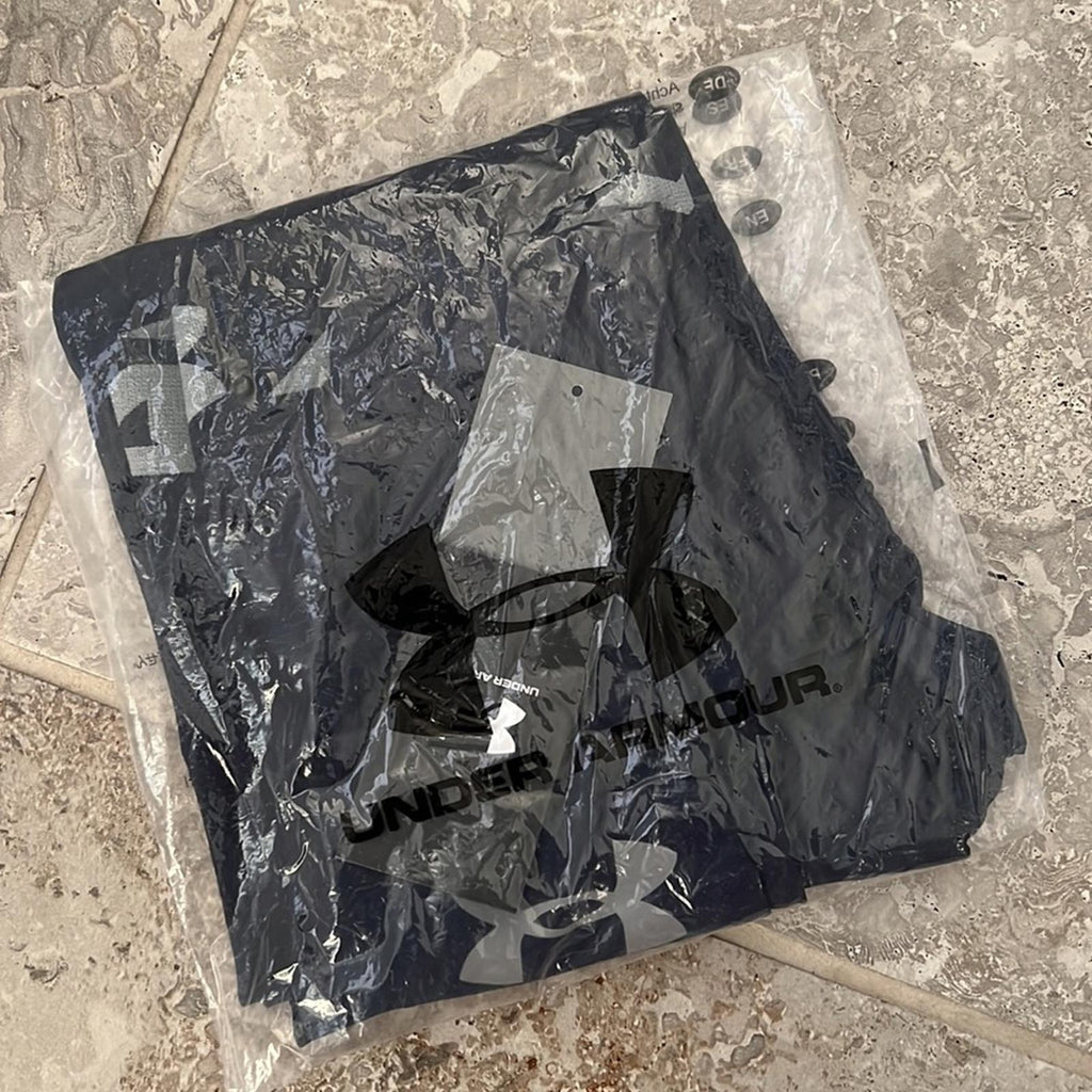 Under Armour HeatGear Compression Leggings in Navy/Steel, NWT, Size M