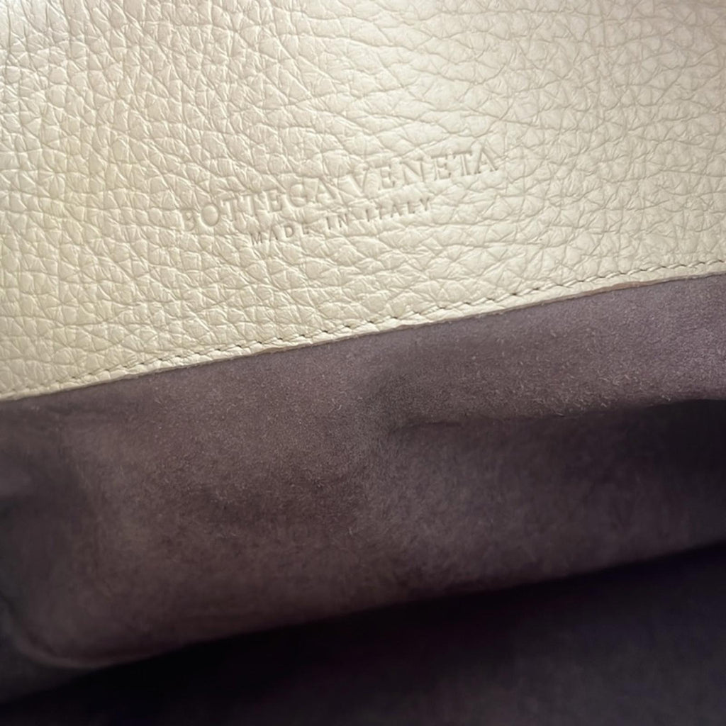 Bottega Veneta Roma Triple-Compartment Pebbled Leather Tote Bag, Retail $3,450