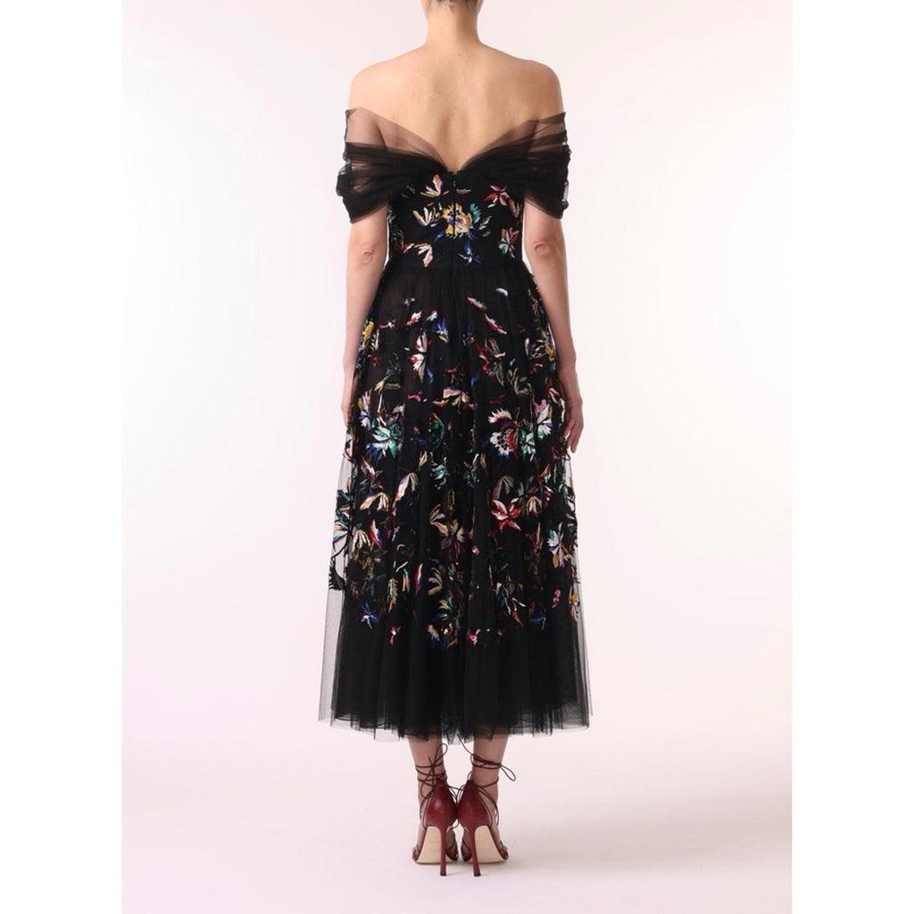 Jason Wu Collection Tulle Off-Shoulder Cocktail Dress Size 10, NWT Retail $3,395