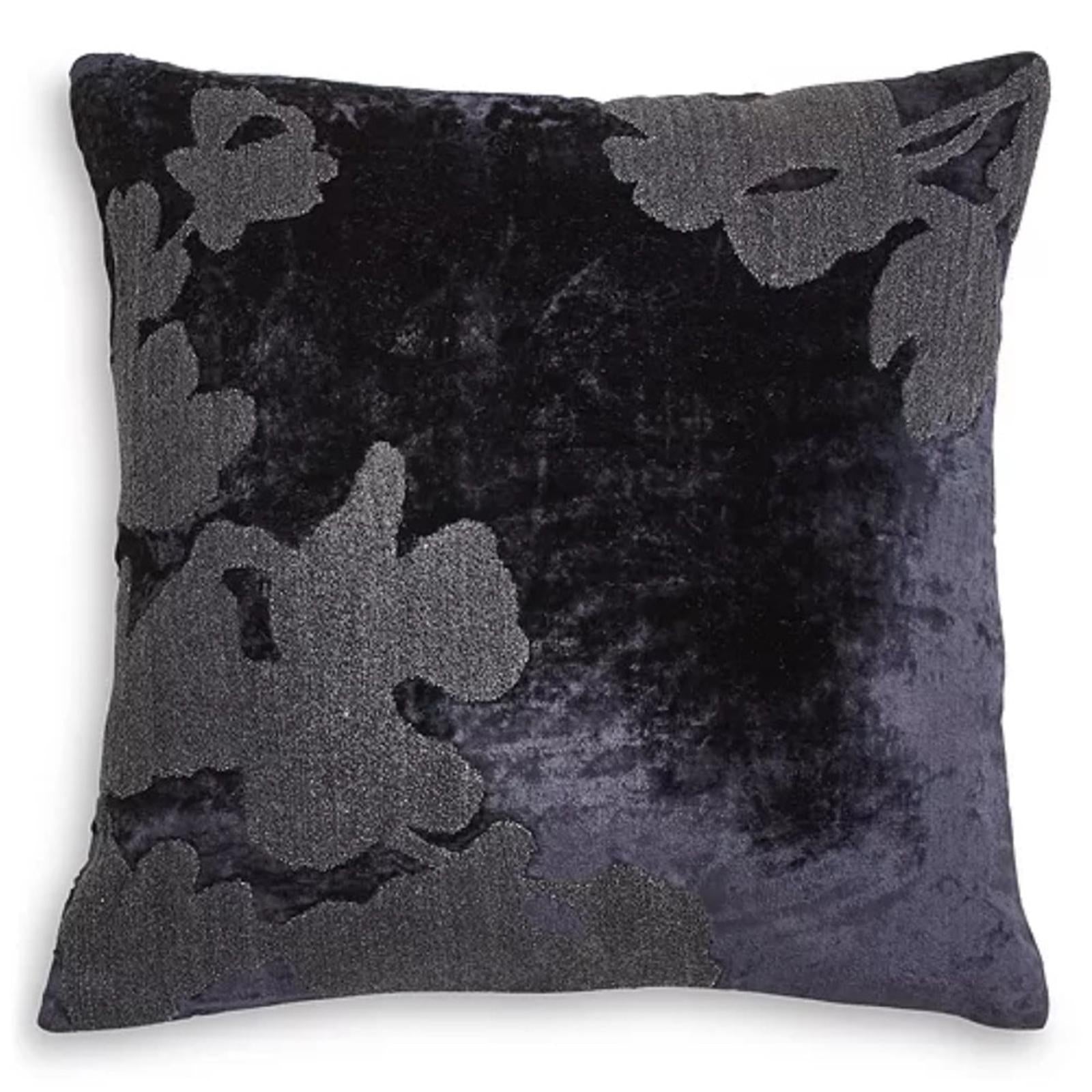 Donna Karan Sapphire Collection Decorative Pillow, 18" x 18" NWT Retail $255
