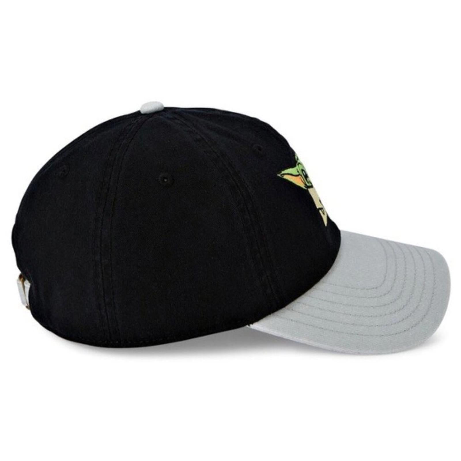 Disney’s Star Wars The Mandalorian Strap Back Dad Hat in Black, One Size, NWT