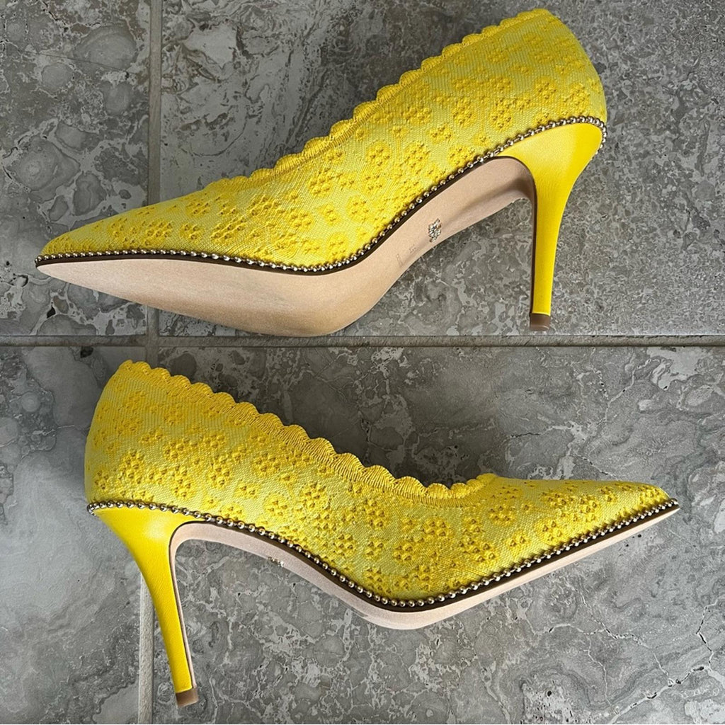 Coach Waverly Knit Buttercup Pumps, Size 8.5, New in Box (SOLD OUT)