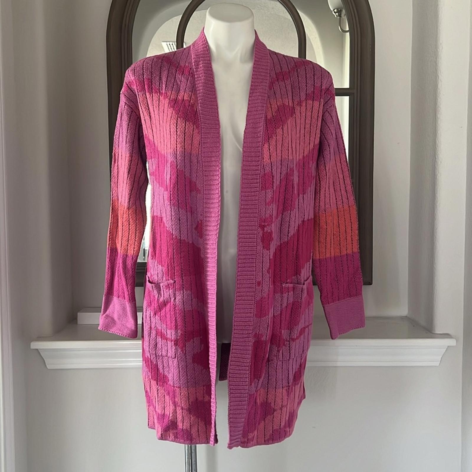 NIC+ZOE Sun Chaser Cardigan in Pink Multi, Size S, New w/Tag $168