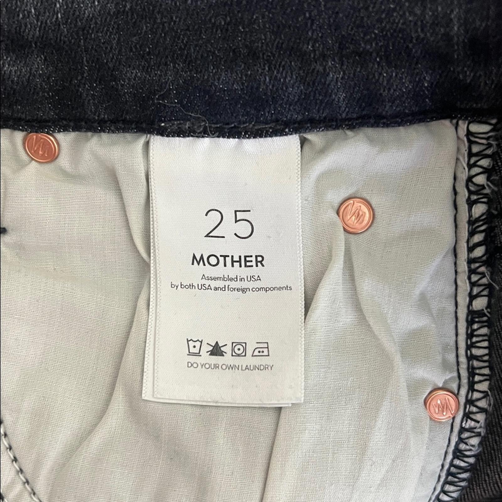 MOTHER The Hustler High Rise Ankle Bootcut Jeans in Barely There/Gray Size25 NEW