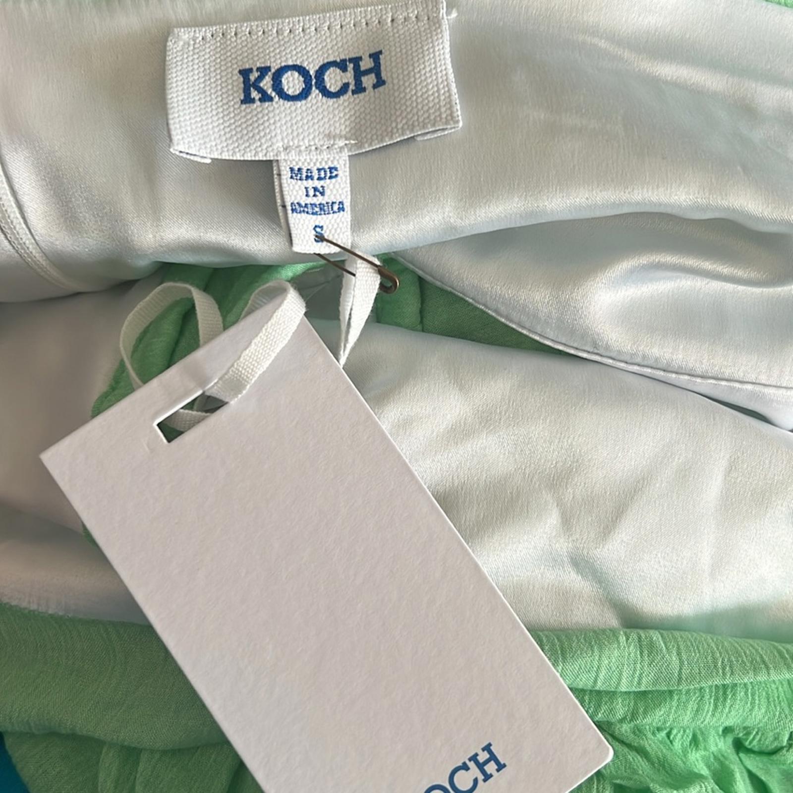 KOCH Women's Eliza Top in Sea Glass Green, Size S New w/Tag Retail $320