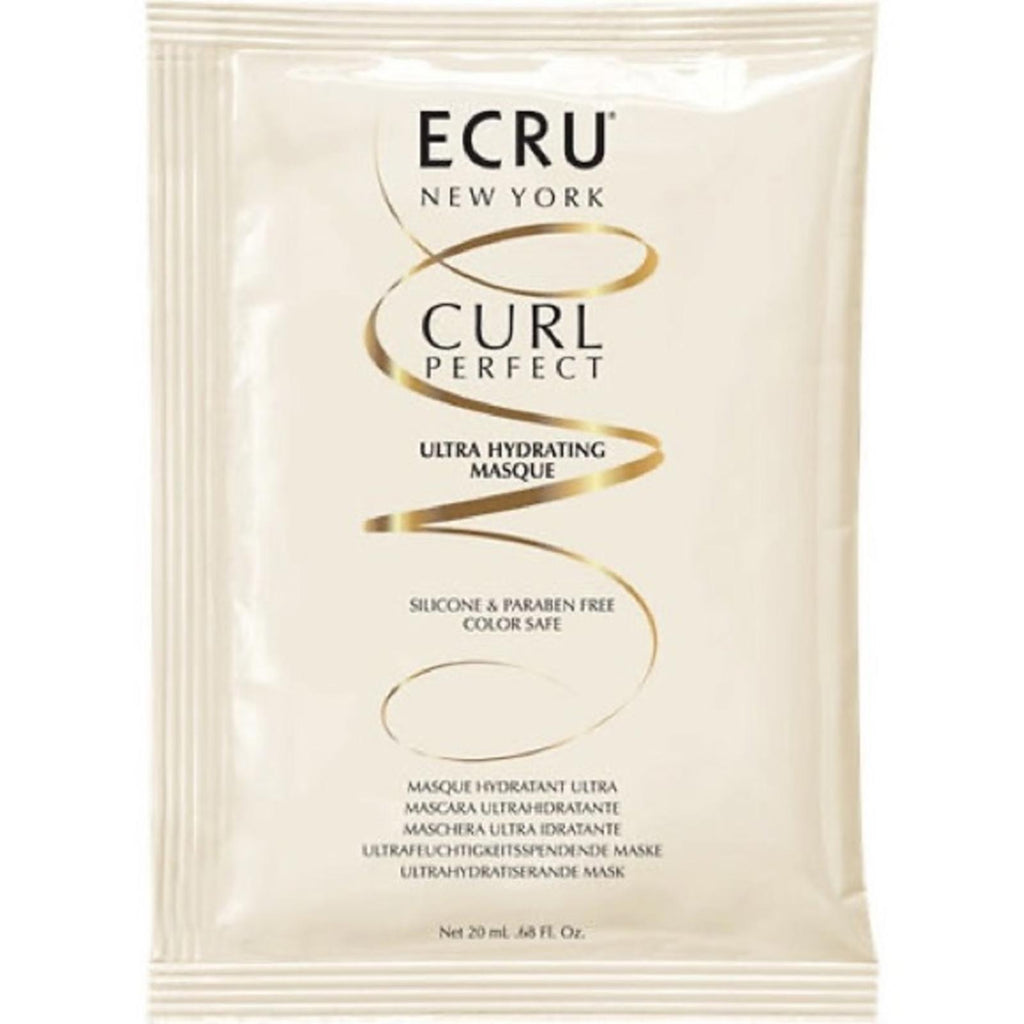 ECRU New York Curl Perfect Ultra Hydrating Masque X1,  20ml , 0.68Fl oz. NEW