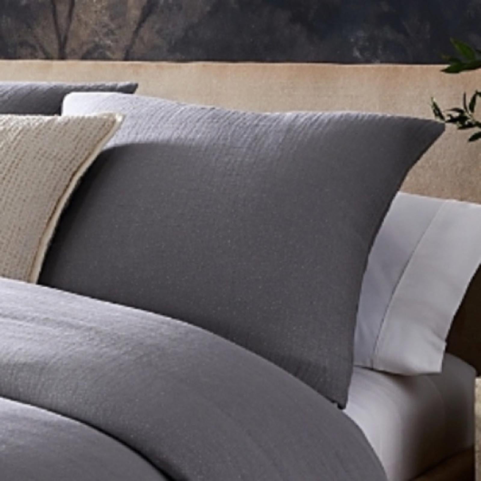 Nate Home by Nate Berkus Pin Dot Charcoal Euro Sham, Size 26X26, NWT