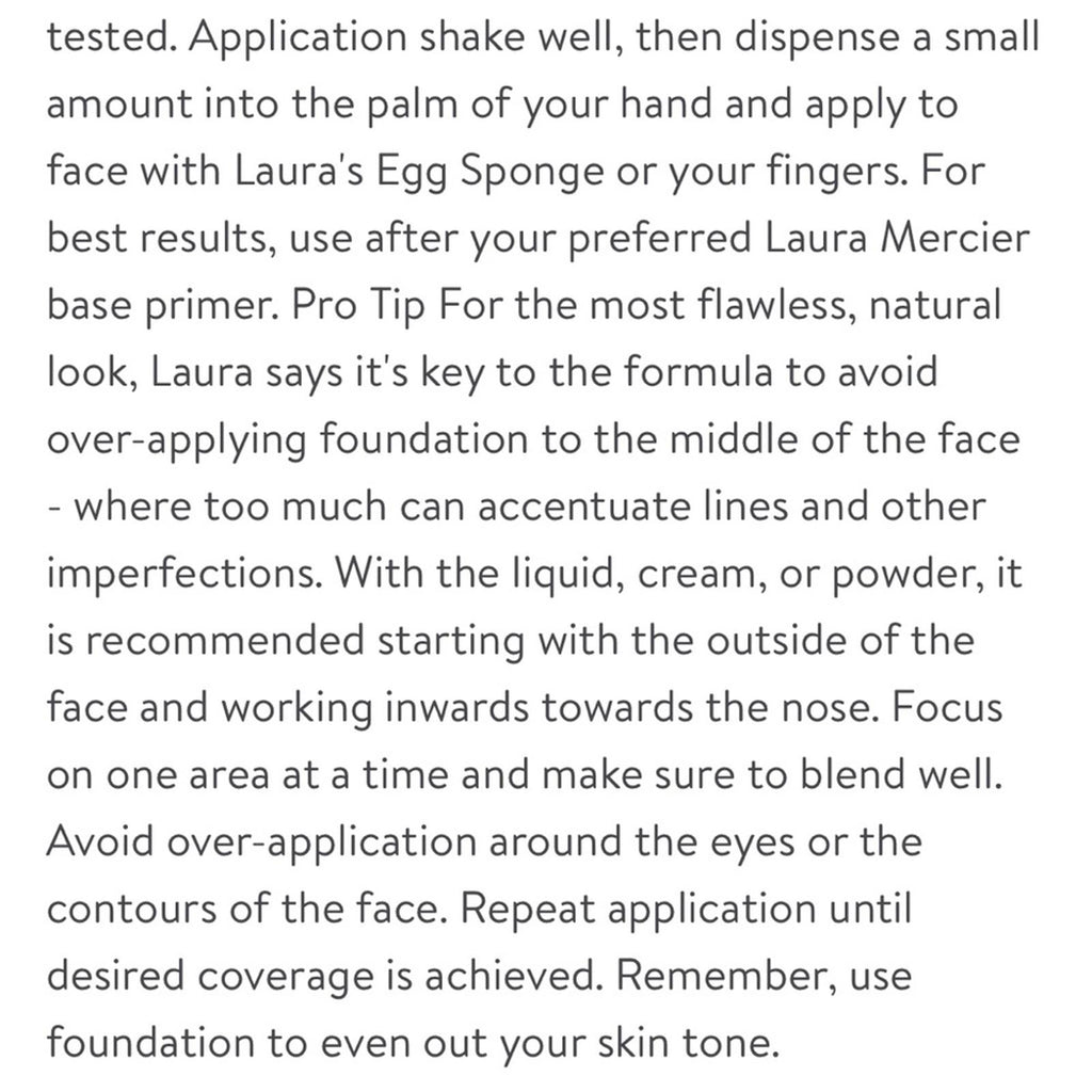 Laura Mercier Pecan 1.0 FL.OZ. Silk Creme Oil-Free Photo Edition Foundation
