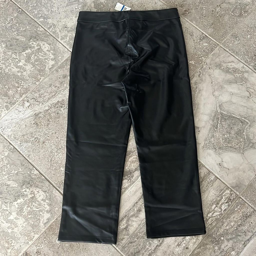 Laundry by Shelli Segal Pull-On Faux Leather Pant, Size XL New w/Tag