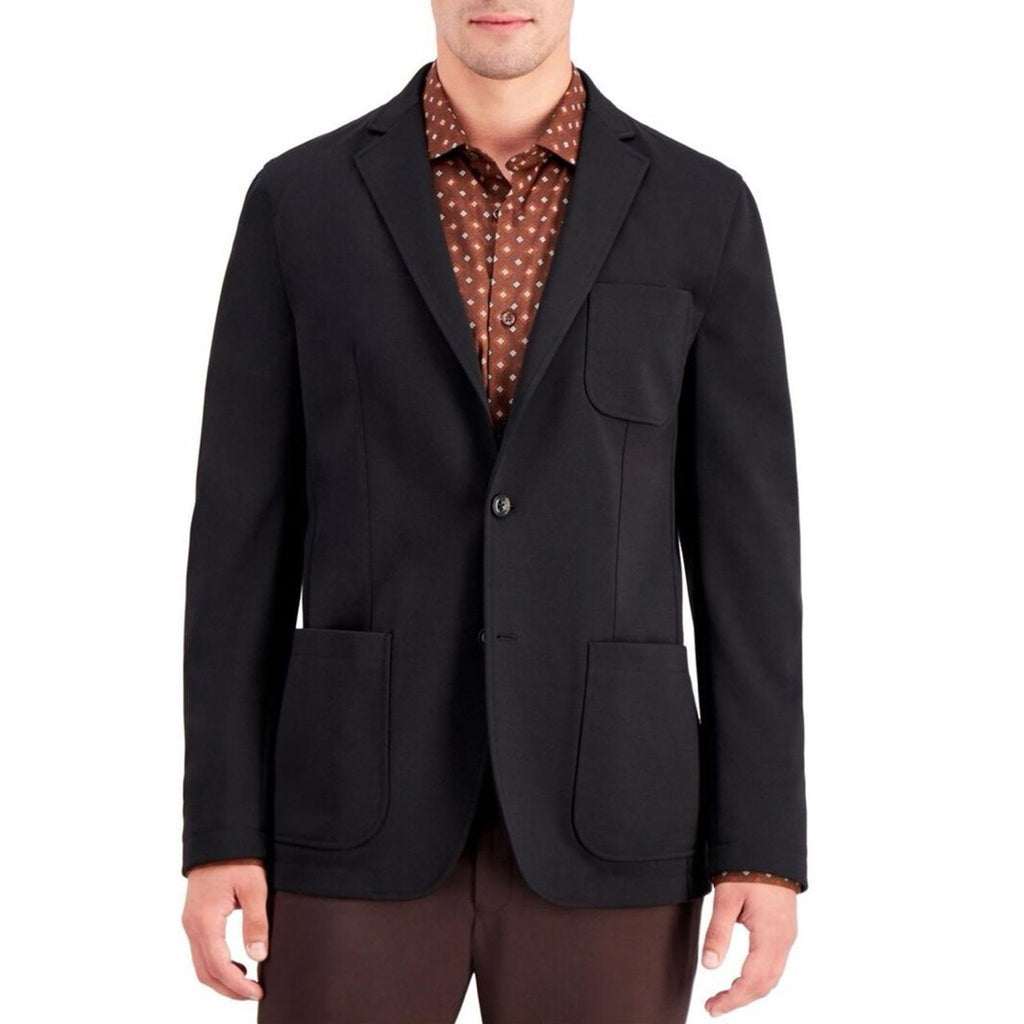 Alfani Single Breasted Classic Fit Stretch Sport Coat in Black, Size S NWT $170