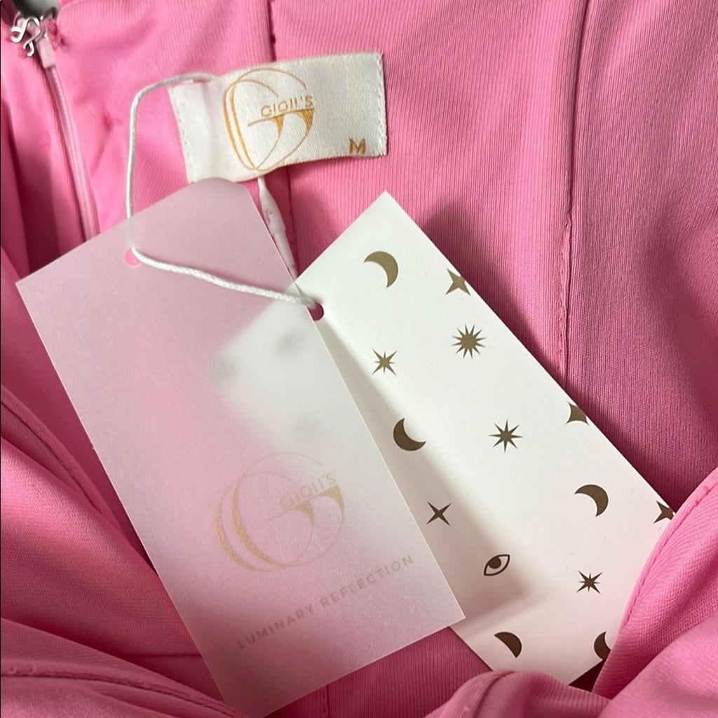 GiGii’s Vienna Dress in Pink, Size M NEW w/Tag €625