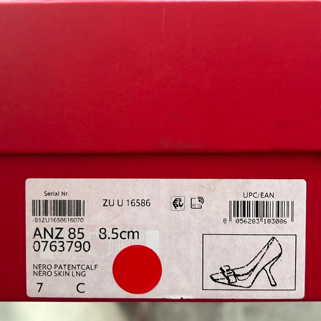 Ferragamo Anz Vara Bow Pump in Black, Size 7 New in Box