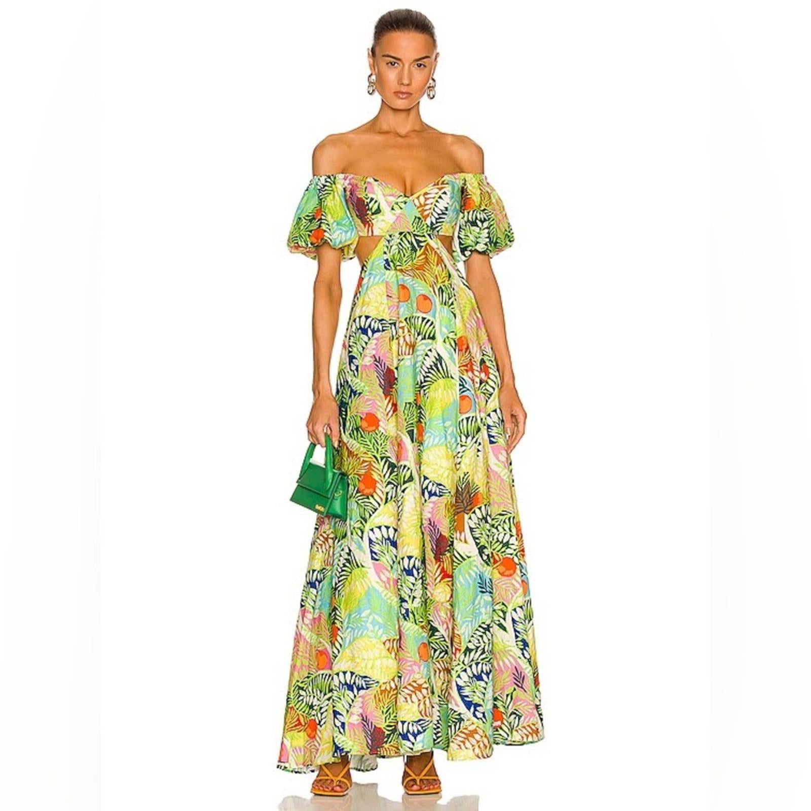 STAUD Coliseum LINEN Maxi Dress, Oh So Gorgeous! Size 4 New w/Tag SOLD OUT!