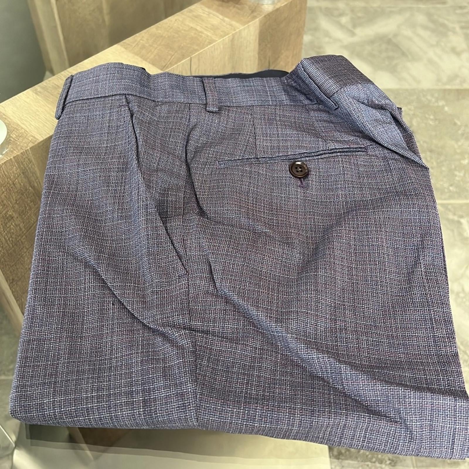NEW Ted Baker London Karl Slim Fit Dress Pants, Mid Blue Size 29R New w/o Tag