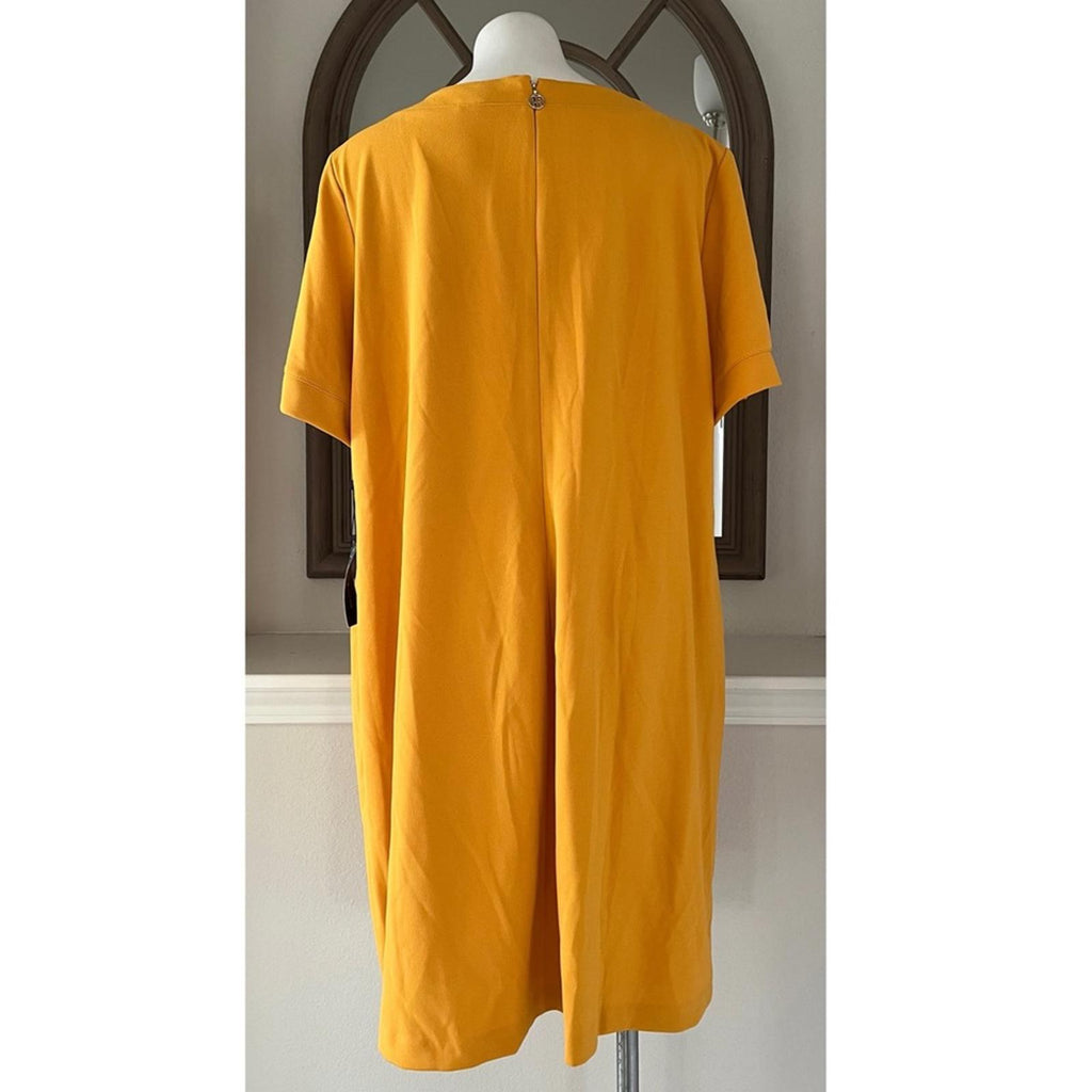 Tommy Hilfiger Sheath Dress in Sunflower, Size 20W New w/Tag