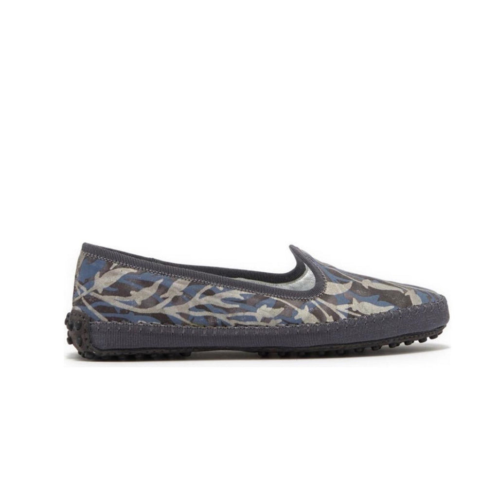 Tod’s Tess Patterned Slip-On Flats, Antracite Size EU 37.5 New in Box +DustBag