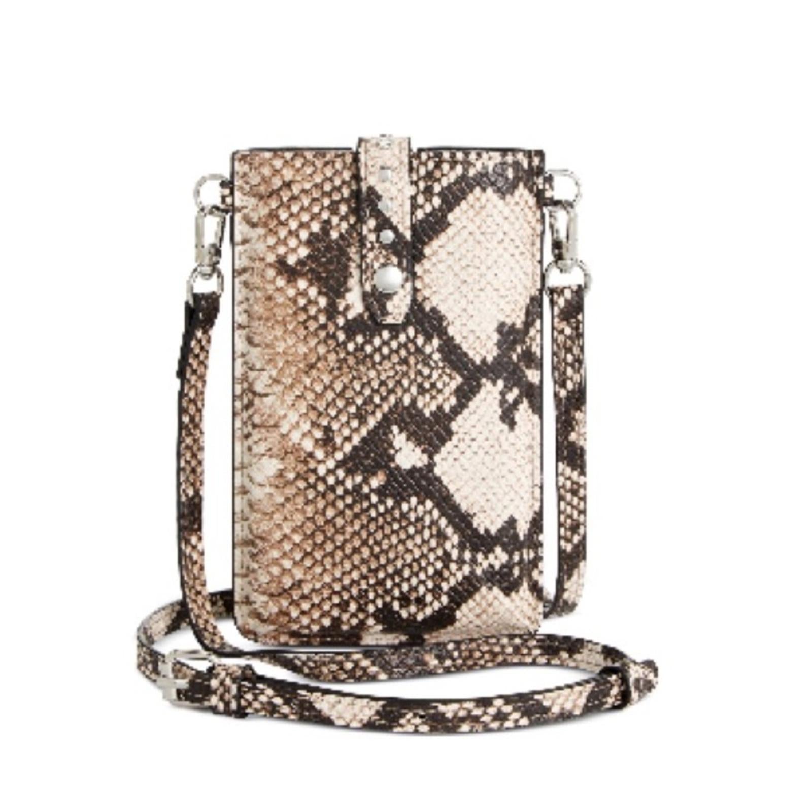 INC Ashlii Small Phone Wristlet Sleek Snake, New w/o Tag, Retail $40