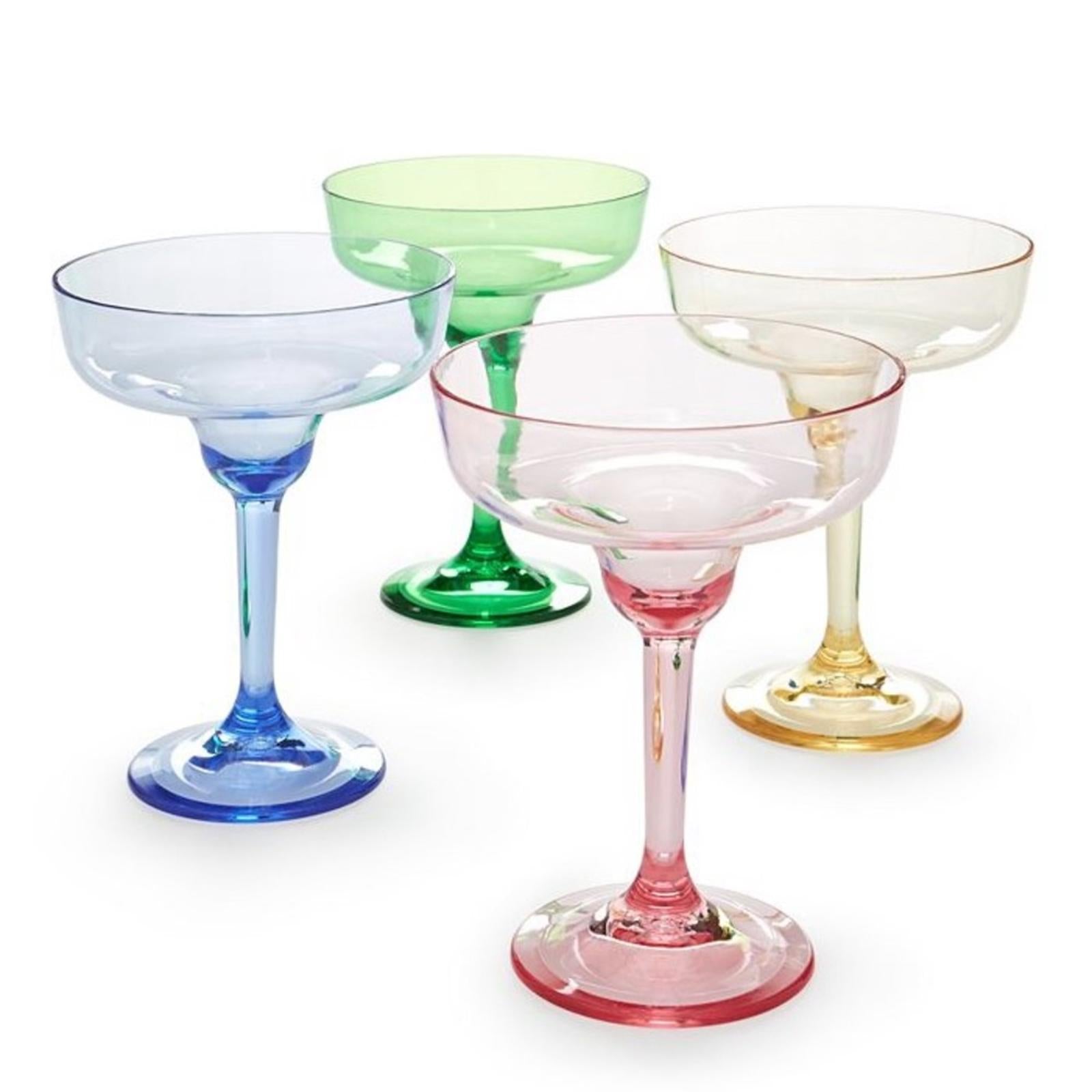 The Cellar Farm Fresh BBQ Set of 4 Acrylic Margarita Glasses, New in Box