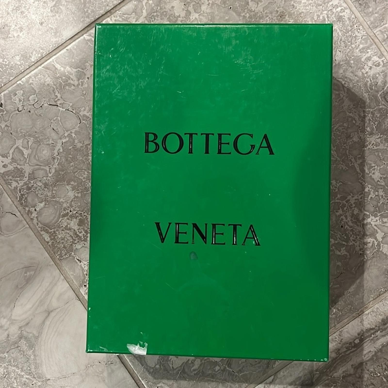 Bottega Veneta Stretch High Heel Slide Sandals in Silver Size 37.5 NEW+2DustBags