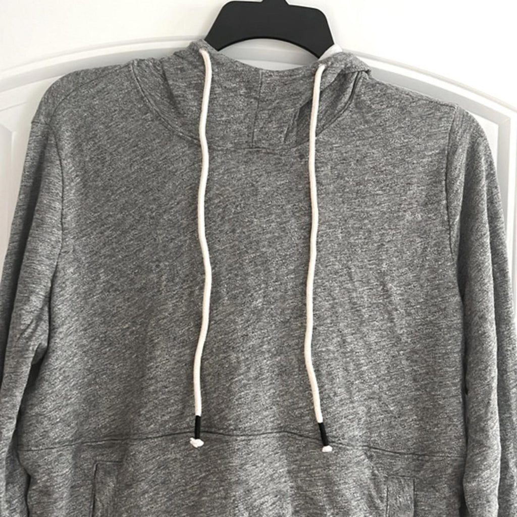 NEW Marine Layer Double Knit Hoodie w/Drawstring in Grey, Size M EXCELLENT!
