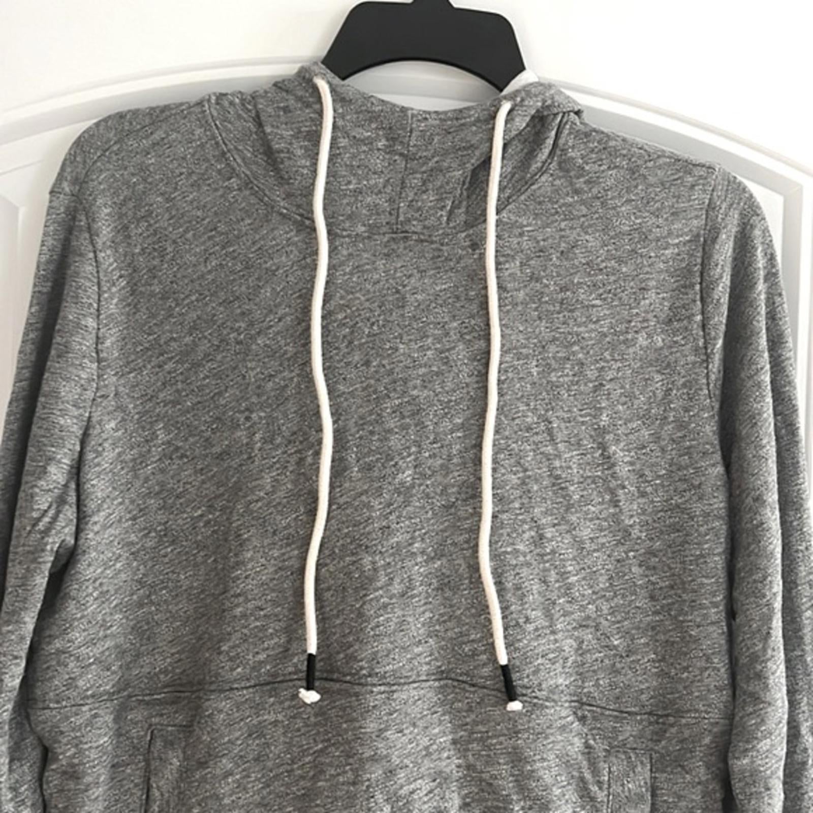NEW Marine Layer Double Knit Hoodie w/Drawstring in Grey, Size M EXCELLENT!